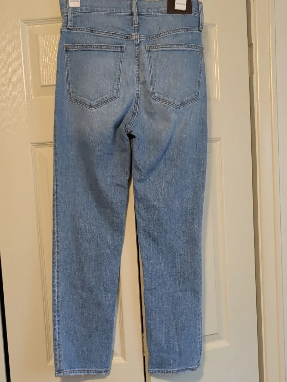 Madewell Light Blue Classic Straight Leg Denim Jeans Size 27